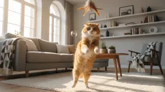 Hemligheten bakom en aktiv katt: hur man håller sin katt pigg utan utomhuspromenader